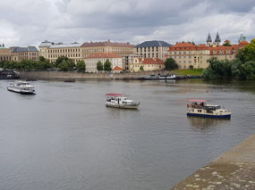 View from the Charles bridge