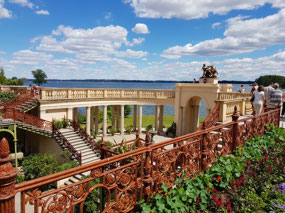 The castle balcony