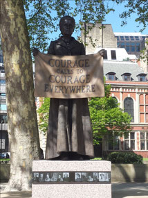The new Millicent Fawcett statue