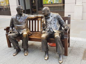 Allies - Churchill and Roosevelt
