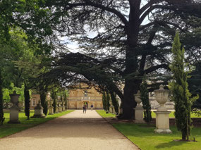 The driveway to Chiswick House