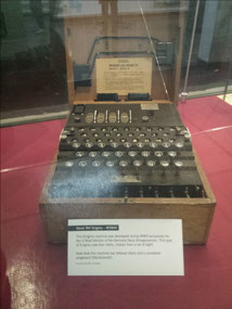 An Enigma machine