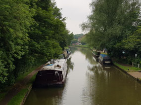 The canal in Milton Keynes