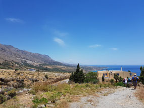 A welcome sight - the Taverna