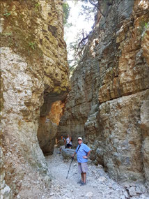The narrowest point