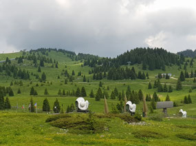 The missile base in the Dolomites