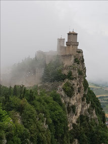 The 1st tower in mist