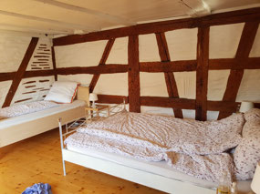 Our bedroom in Bermatingen