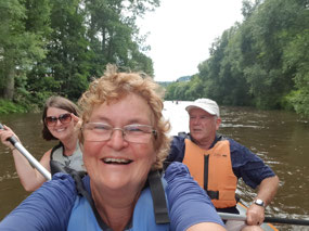 The fearless rafting crew