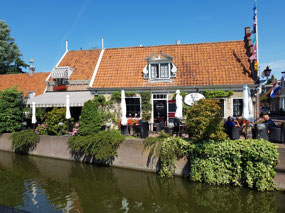 A nice coffee stop in Edam
