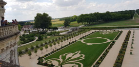 The grounds at Chambord