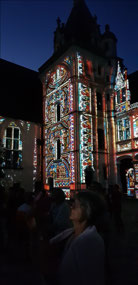 The light show at Blois Chateau