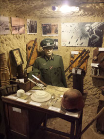 Inside the WW2 museum