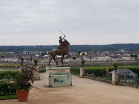 The Joan of Arc statue