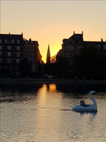 Copenhagen at twilight
