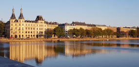 Reflections on the canal