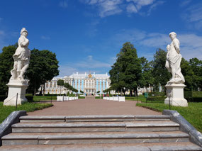 The palace grounds