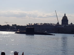 A visitor for Naval Day at the weekend