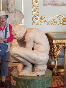 The Michelangelo sculpture