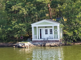 A typical island holiday home
