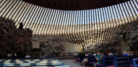 Inside the Rock Church