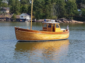 A lovely local boat