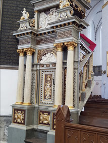 Pulpit St Mary's Rostock