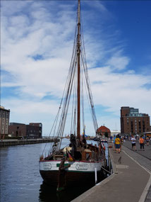 The waterside in Wismar