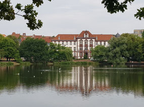 A nice reflection in the Kiel lake