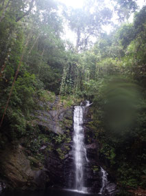 The upper falls