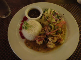 Dinner at Secret Garden