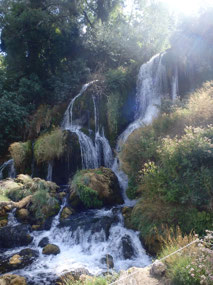 At Kravica falls
