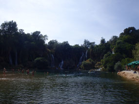 At Kravica falls