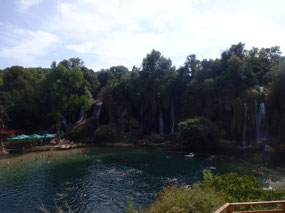 At Kravica falls