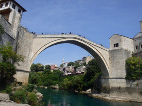 The Old Bridge from below