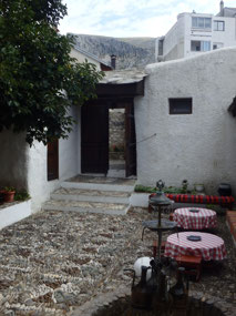 Yard of the Turkish house