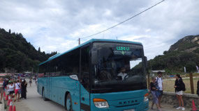A Green Bus that's actually green-almost