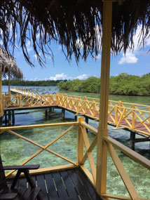 Entry to our villa
