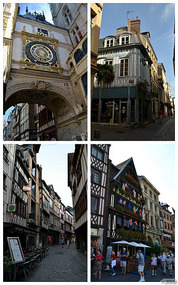 Rouen city centre