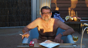 Bernd in der Wanne