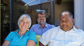 Kaushik, Susi und ich