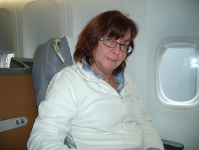 Im Flieger nach Frankfurt2