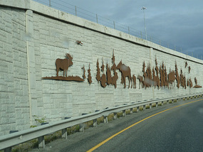Highway decoration