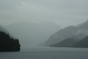 A misty Inside Passage