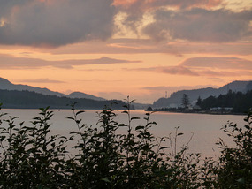 Sunset from Ketchikan
