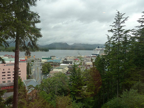 View over Ketchikan
