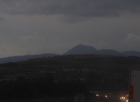 Puy de Dome by twilight