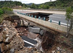Devastation on the A75