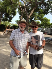 Boules champions Robin & Mike