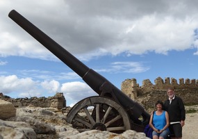 Us at the castle